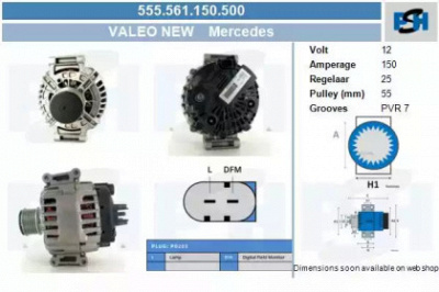 CV PSH 555561150500 -  Генератор